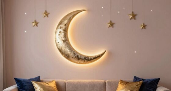 celestial motif home decor