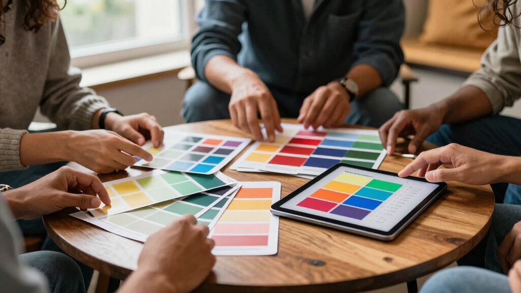 color tests spark conversations