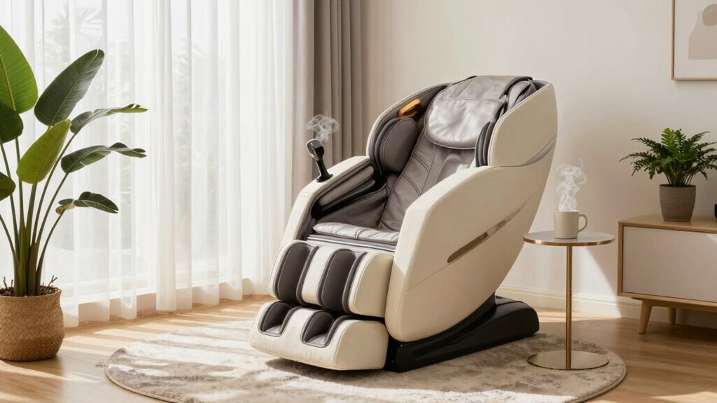 compact massage chairs selection
