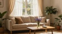 create calm cozy environment