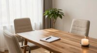 create calm interview environment