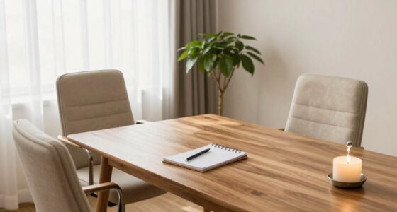create calm interview environment