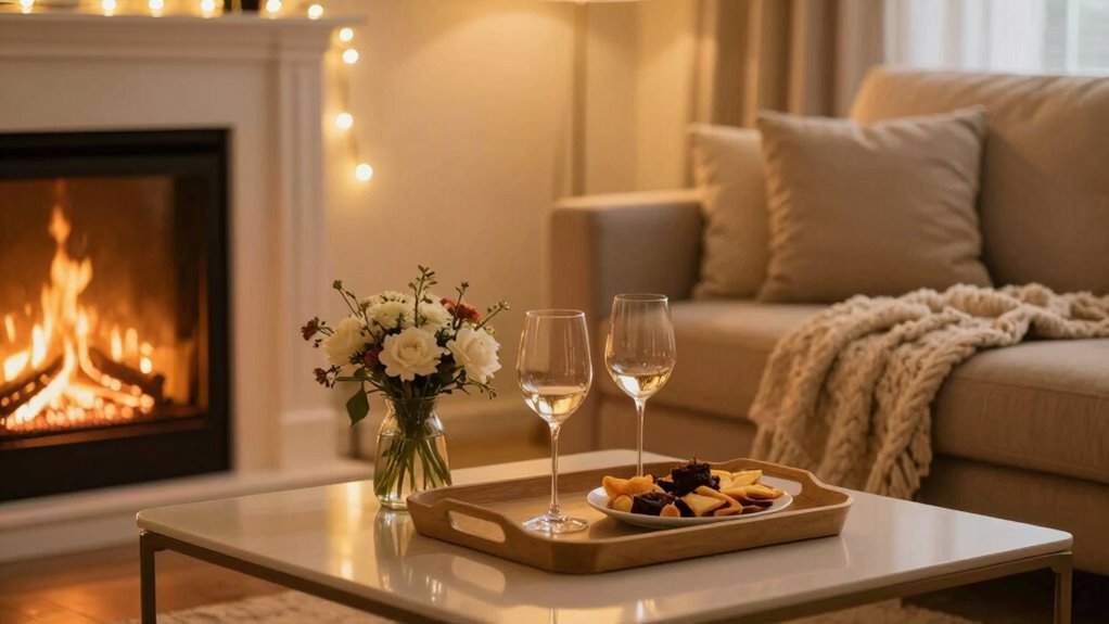 create cozy intimate atmosphere