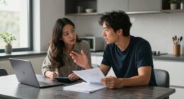 discussing finances before purchases