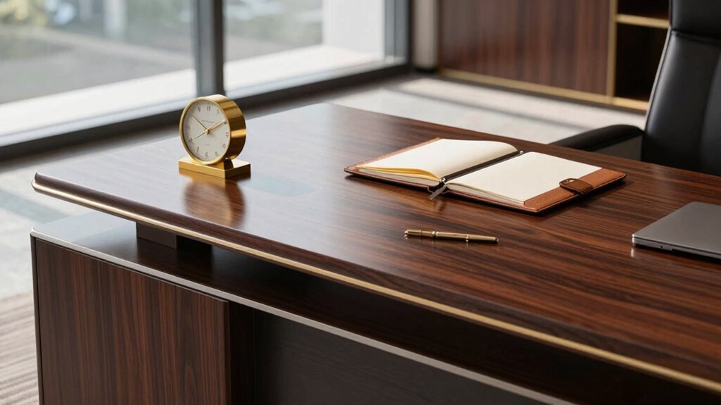 executive desk organization trend