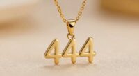 gold 14k angel necklace