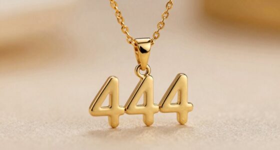 gold 14k angel necklace