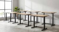 heavy duty standing desk frames