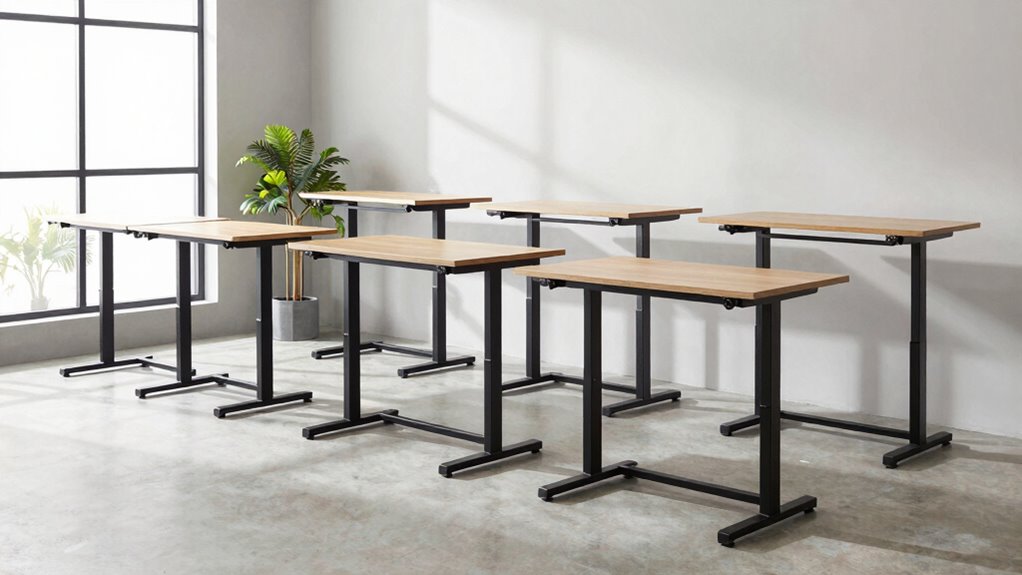 heavy duty standing desk frames