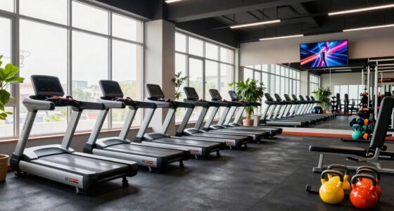 inviting and motivating gym design