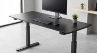large 72 inch electric desk