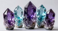 large crystal geode decor