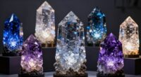 large crystal geode lamps