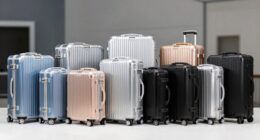 luxury aluminum carry ons