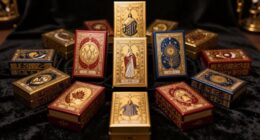 luxury tarot deck packaging