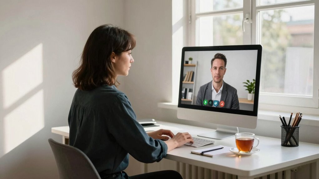 maintain composure during interviews