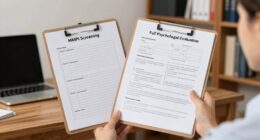 mmpi screening versus comprehensive