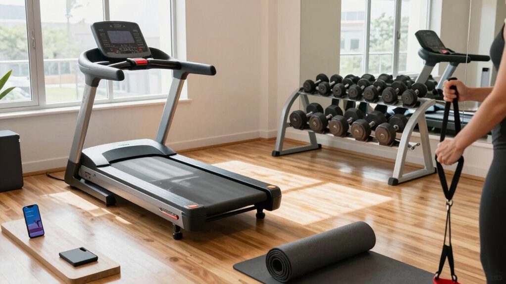 personalized ergonomic workout setup