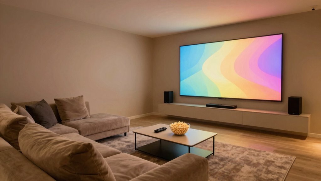 quiet shared movie nights