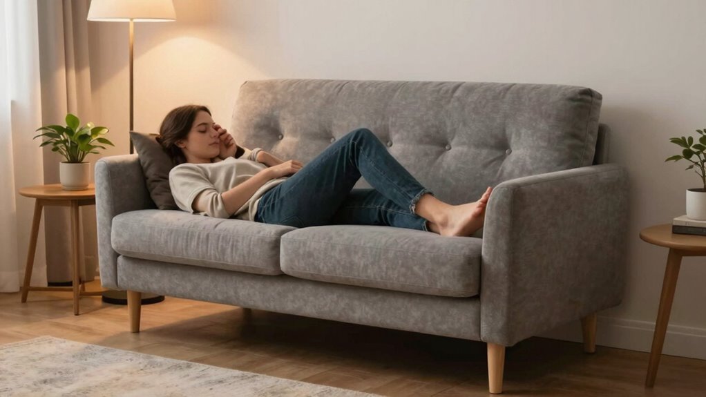 small space cuddle loveseats