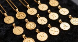 top 14k gold zodiac necklaces