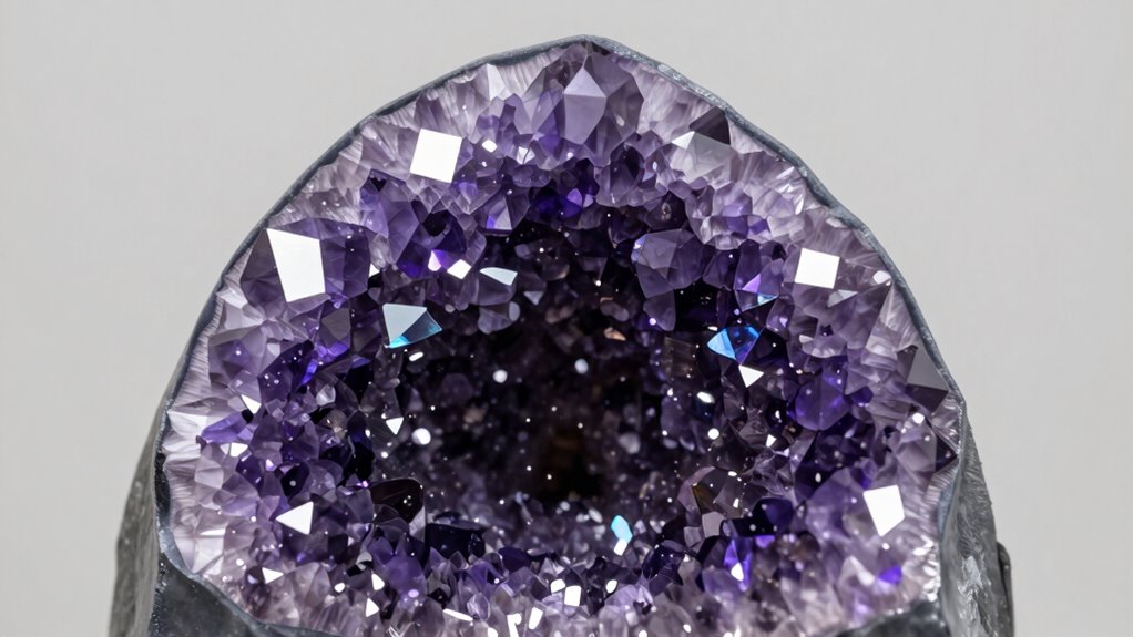 top amethyst geode decor