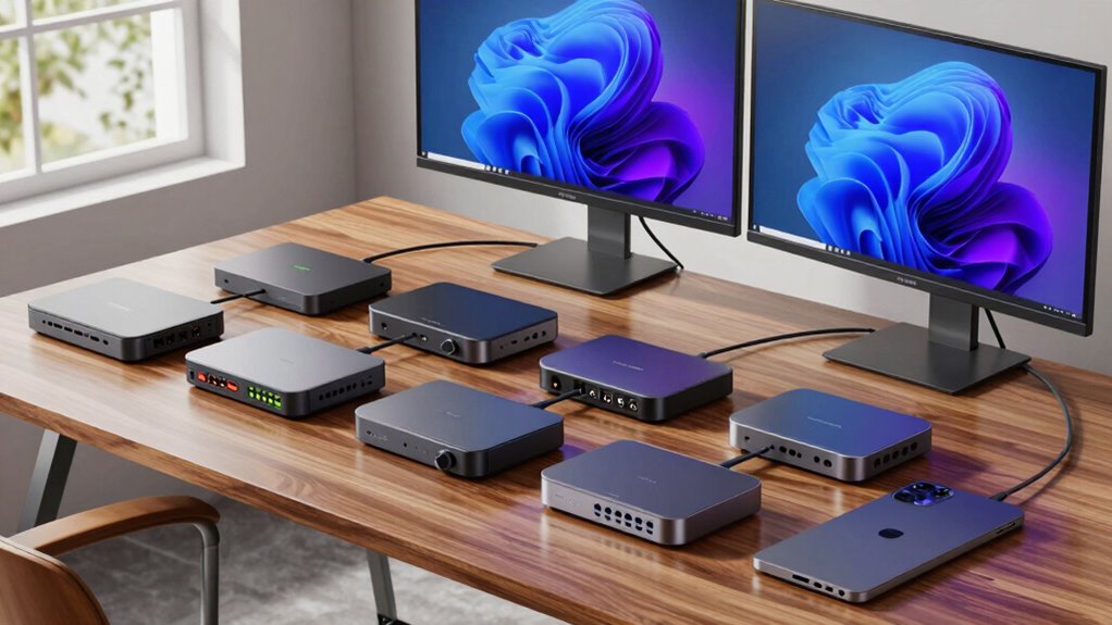 top dual monitor docking stations