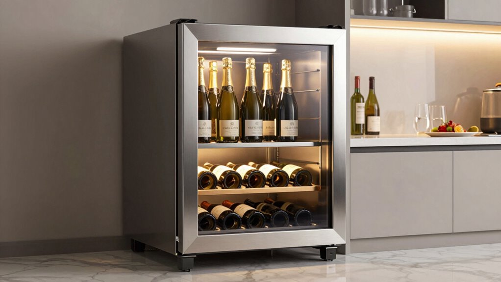top dual zone wine fridges