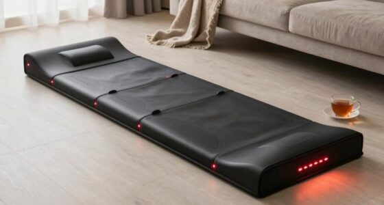 top heated massage mats