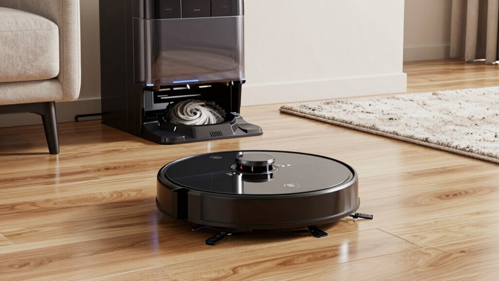 top high power self emptying vacuums