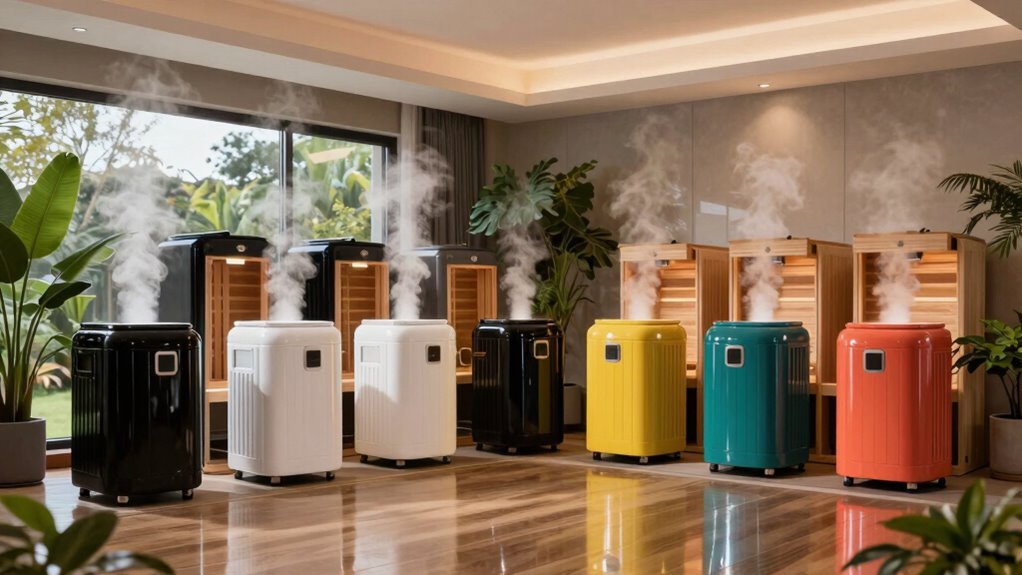 top home steam saunas