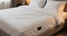 top king heated mattress