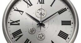 top large metal clocks