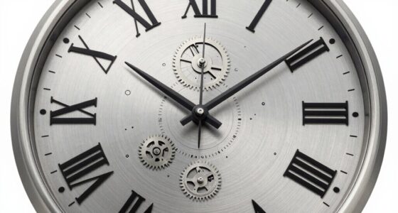 top large metal clocks