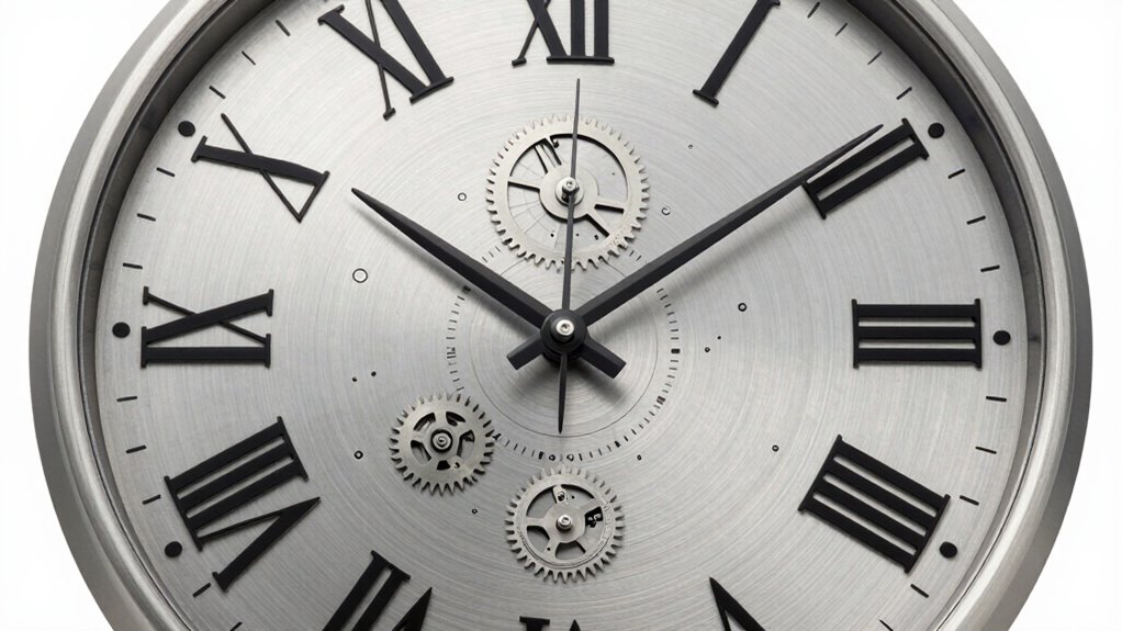 top large metal clocks