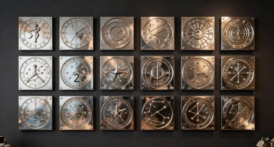 top metal zodiac wall signs