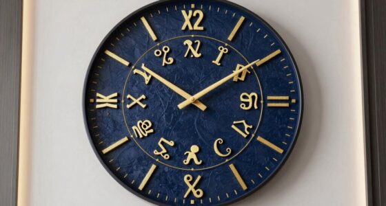 top oversized zodiac clocks