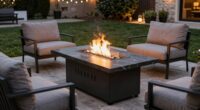 top propane fire pit tables