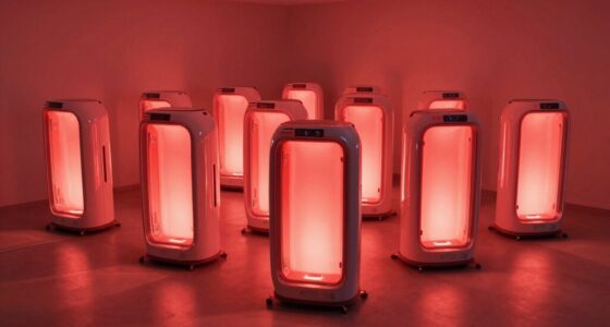 top red light panels