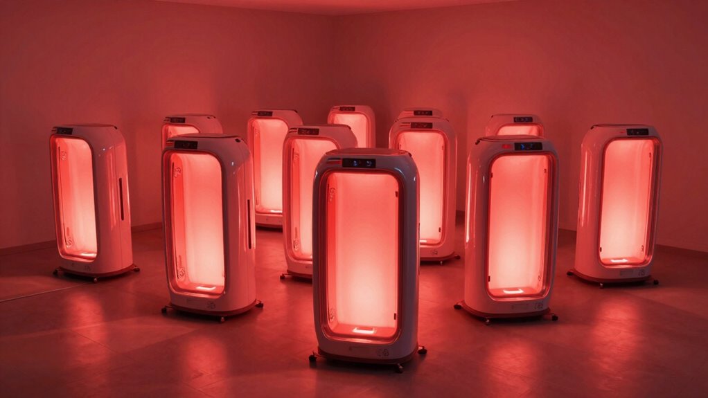 top red light panels