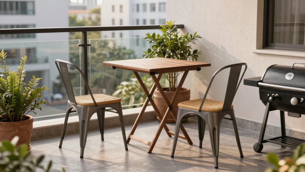 top space saving outdoor dining sets