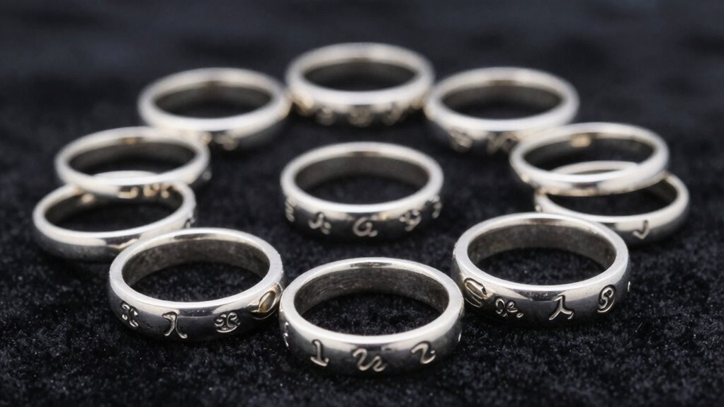 top sterling zodiac rings