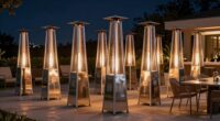 top tall patio heaters