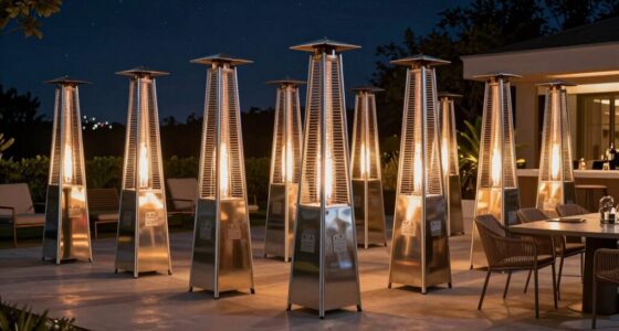 top tall patio heaters