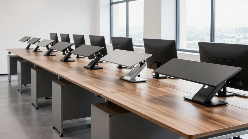 top wide desk converters