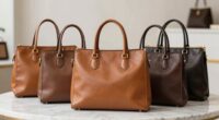 top women s leather tote