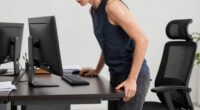 uncomfortable standing desk myth