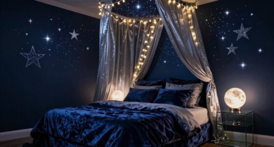 celestial themed bedroom decor