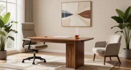 create a calming interview environment