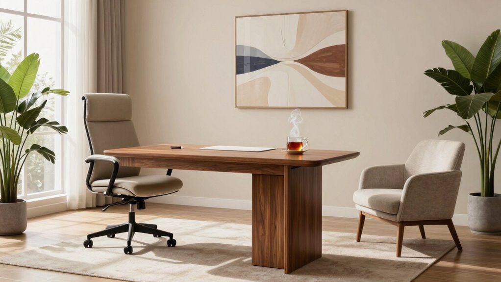 create a calming interview environment